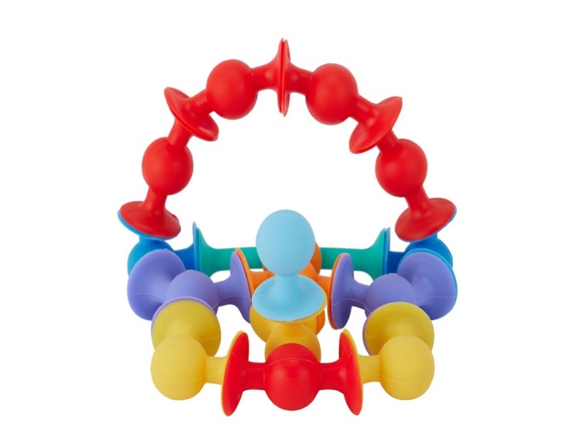 15 Piece Suction Construction Toy