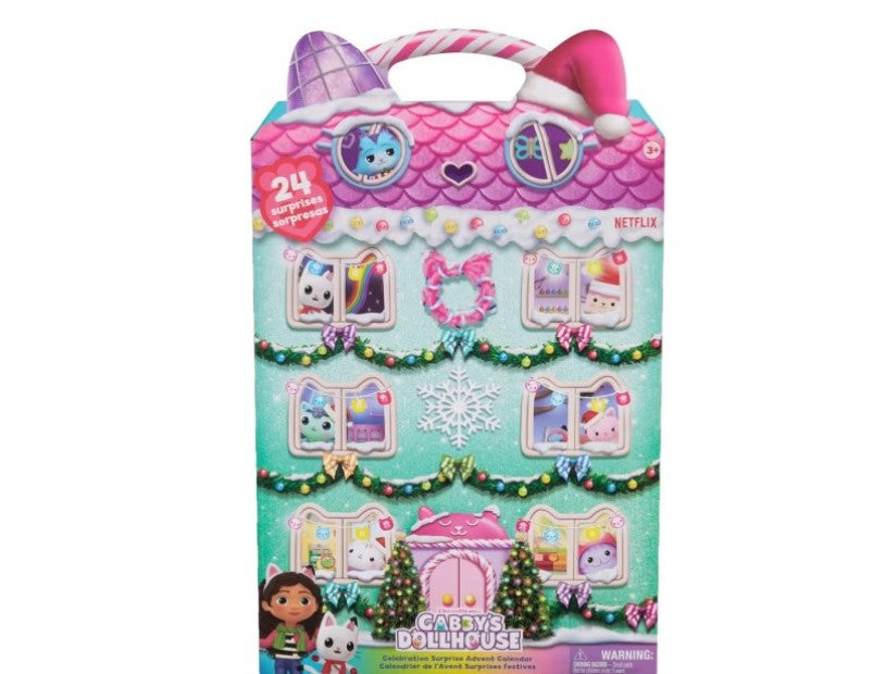 Gabby's Dollhouse Celebration Surprise Advent Calendar