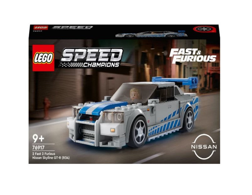 LEGO Speed Champions 2 Fast 2 Furious Nissan Skyline GT-R (R34) 76917