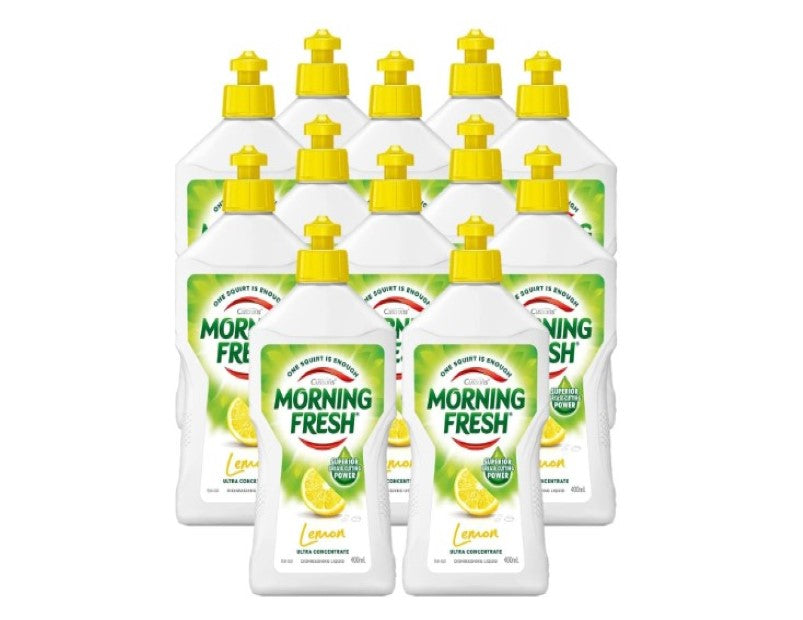 Morning Fresh Lemon Dishwashing Liquid 400 ml (Pack of 12)