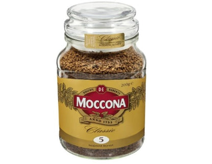 Moccona Classic Medium Roast Freeze Dried Instant Coffee, 200g