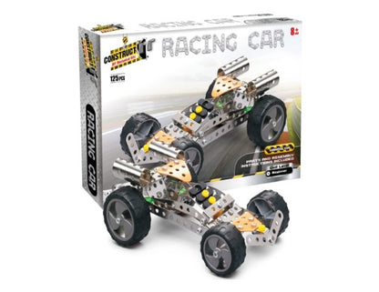 CONSTRUCT IT Racing Car, Building & Construction Set, STEM Education Toy