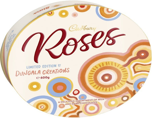 Cadbury Roses Limited Edition by Dungala Creations Chocolate Gifting Tin 600g