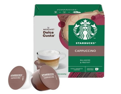 Starbucks Nescafe Dolce Gusto Blonde Cappuccino 12 Coffee Pods - 3 Pack