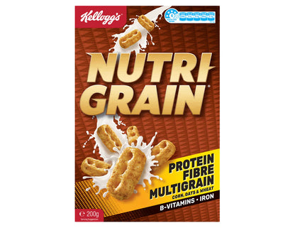 Kellogg's Nutri-Grain Cereal 200g (2 Pack)