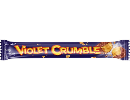 Violet Crumble Original Bar 50g - 3 Pack