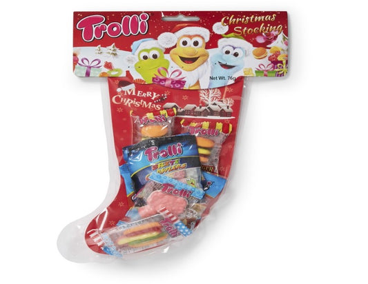 3 x Trolli Christmas Stocking 76g