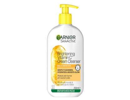 Garnier Vitamin C Brightening Cream Cleanser 250 ml