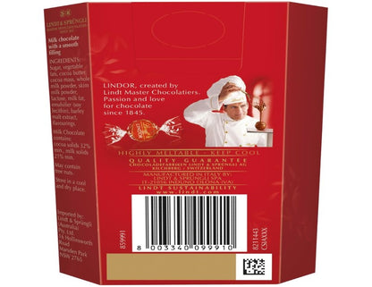 Lindt Lindor Milk Chocolate 50g - 3 Pack