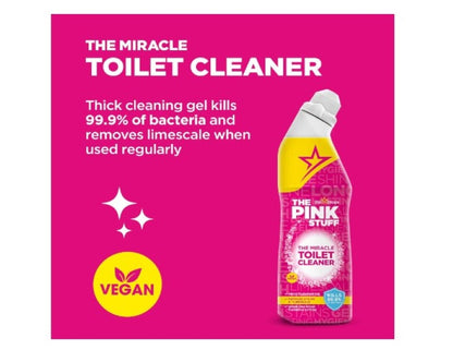 Stardrops The Pink Stuff The Miracle Toilet Cleaner, 750 ml