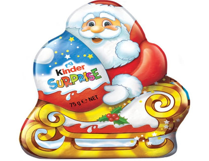 Kinder Surprise Santa Milk Chocolate 75g - 2 Pack