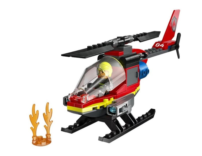 LEGO City Fire Rescue Helicopter 60411