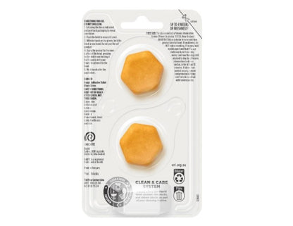 Harpic Hygienic & Fresh Sticker Citrus Toilet Block (Pack of 2)