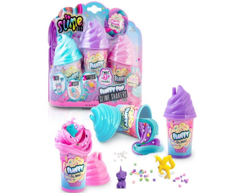 3 Pack So Slime DIY Fluffy Pop Shakers