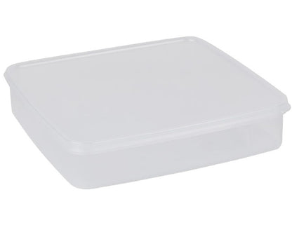 Décor Food Storage Container for Pastry Sheets, Slices and Pita Breads 2.5L,White