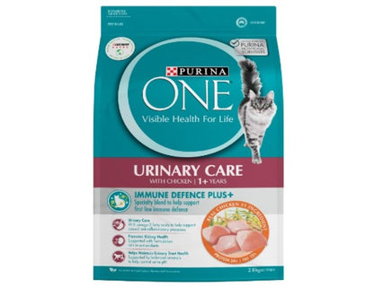 PURINA ONE Adult Dry Cat Food Urinary Care Chicken 2.8kg