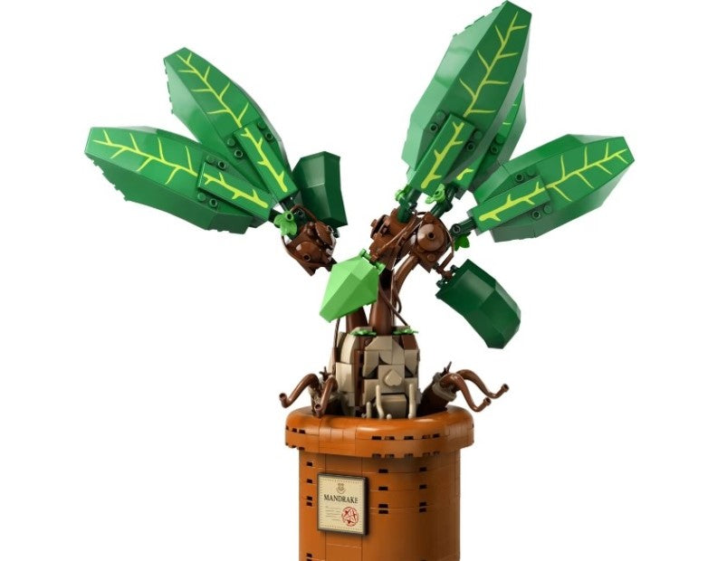 LEGO Harry Potter Mandrake Plant Toy Magical Gift 76433