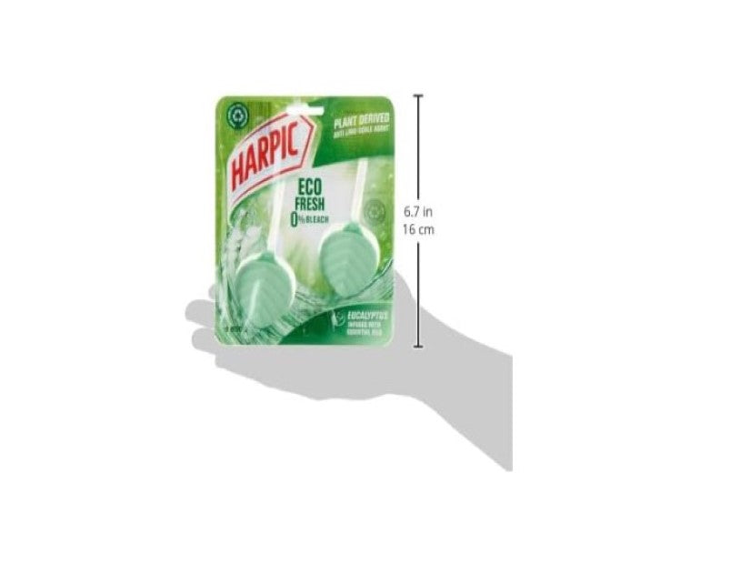 Harpic Eco Fresh Eucalyptus Toilet Cleaner Block 35 g (Pack of 2)