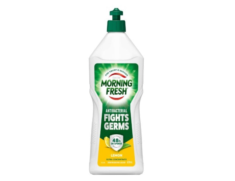 Morning Fresh Antibacterial Lemon Dishwashing Liquid 650 milliliters