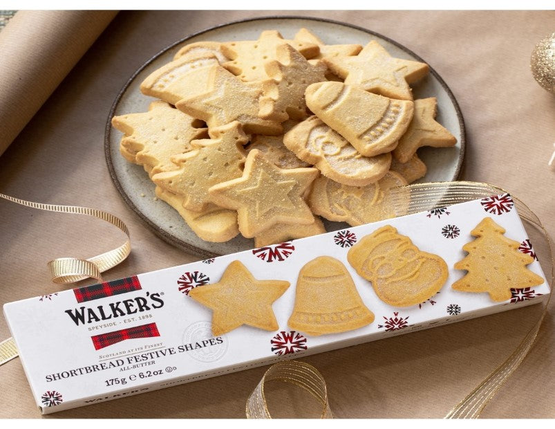 Walker's Shortbread Festive Shapes 175g - 2 Pack