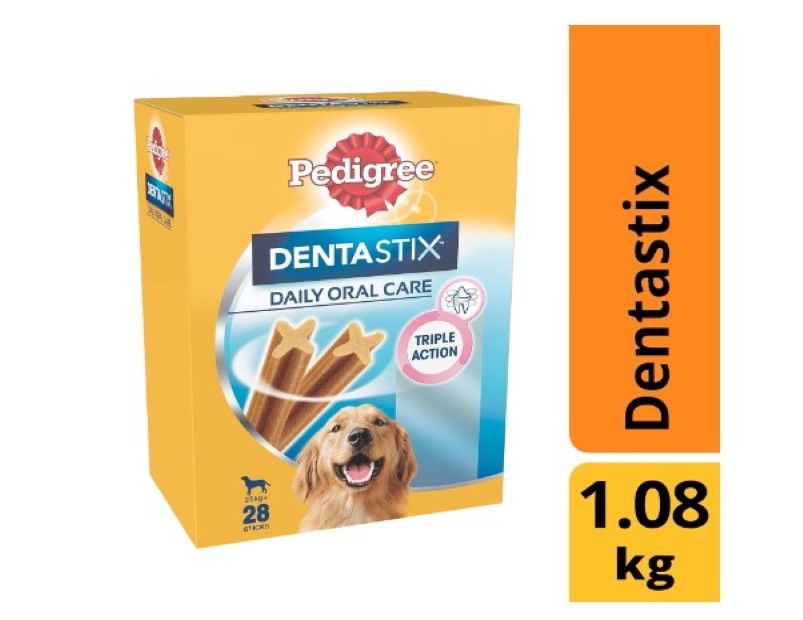 PEDIGREE DentaStix Large Giant Breeds Dental Dog Treats, 28 Sticks