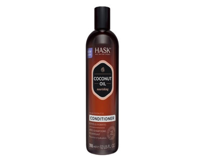 HASK Coconut Nourishing Conditioner for all hair types, colour safe, sulfate-free, paraben-free - 1 355 mL Bottle