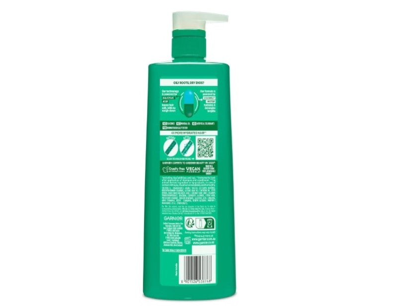 Garnier Fructis Coconut Water Conditioner for Oily Roots Dry Ends 850ml