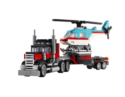 LEGO Creator Flatbed Truck with Helicopter 31146