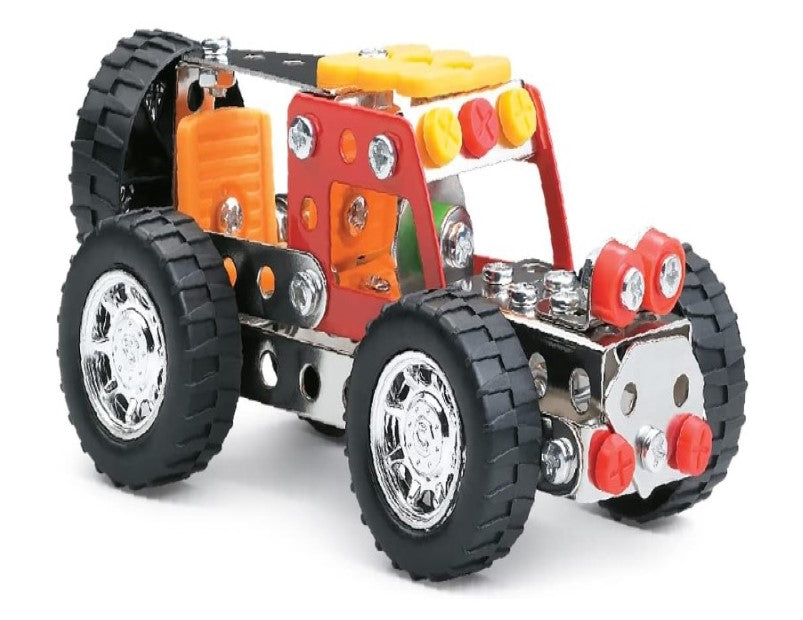 Construct IT Mini SUV - 125 Piece Mini SUV Construction Kit - STEM Toys for 8+ Year Olds - Build Your Own Metal Mini SUV