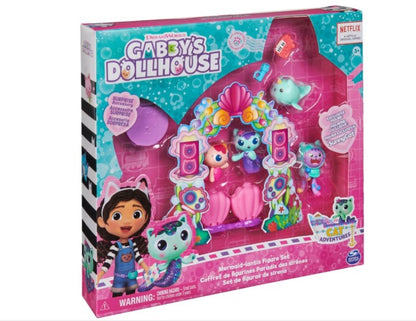 DreamWorks Gabby's Dollhouse Mermaid-lantis Figure Set