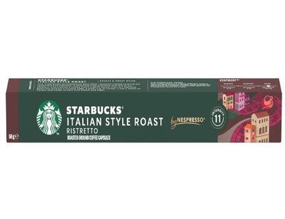 Starbucks by Nespresso Italian-Style Roast Coffee Pods 10 Capsules - 3 Pack