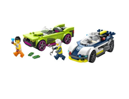 LEGO City Police Car and Muscle Car Chase 60415