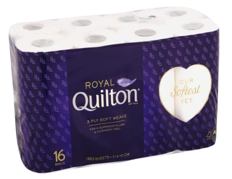 Quilton Royal 16 Pack, White