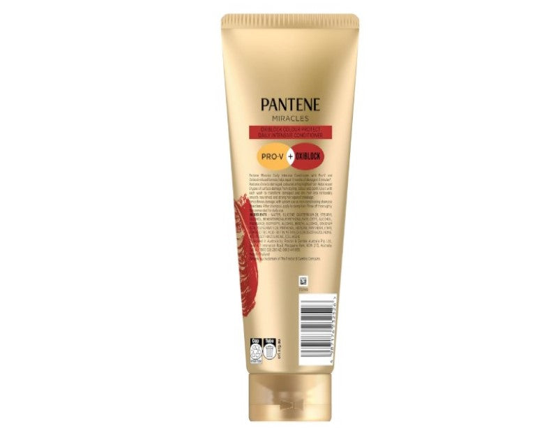 Pantene Miracles Oxiblock Colour Protect Daily Intensive Conditioner, 350 ml