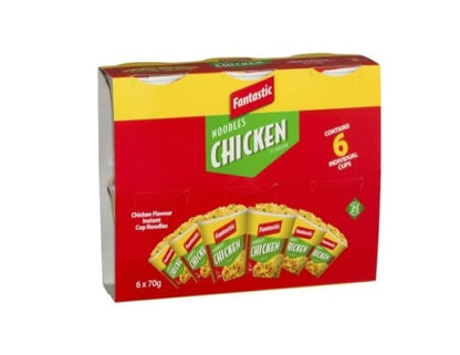 Fantastic Chicken CUP Noodle 6 x 70 g