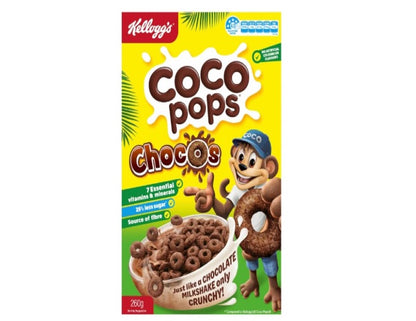 Kellogg's Coco Pops Chocos Multigrain Breakfast Cereal, 260 g