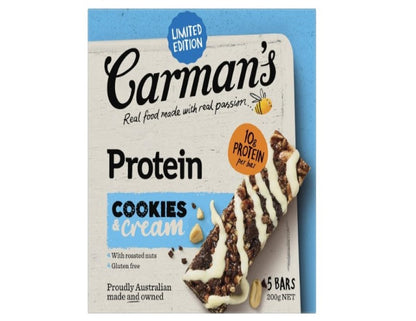 Carman's Cookies & Cream Protein Bar 200 g