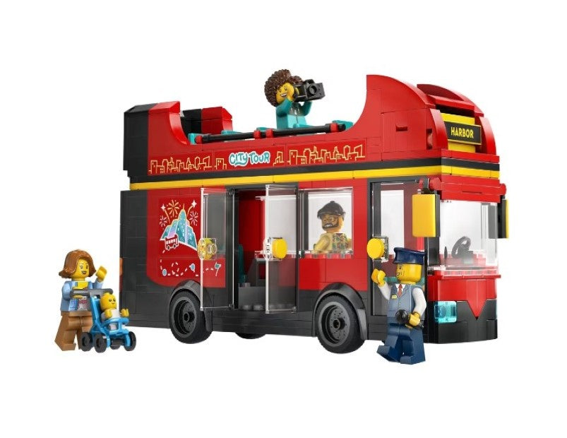 LEGO City Great Vehicles Red Double-Decker Sightseeing Bus 60407