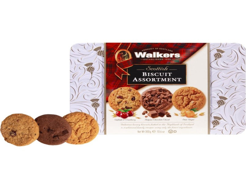 Walkers Scottish Biscuit Assortment Tin 300g