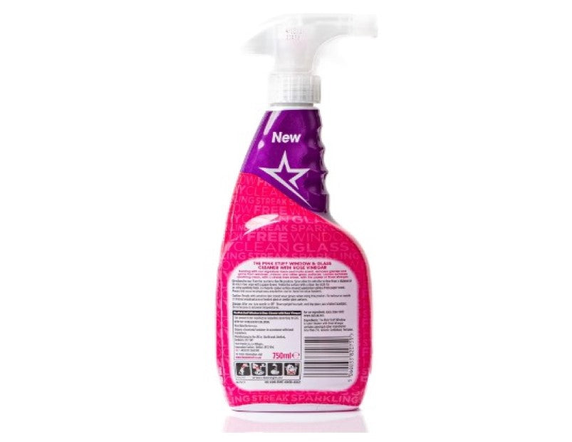 The Pink Stuff Rose Vinegar Window Glass Cleaner Spray 750 ml