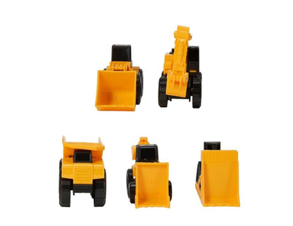 5 Pack Construction Vehicles Set