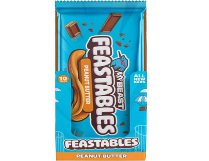 Mr Beast Feastables Peanut Butter Chocolate 60g - 3 Pack