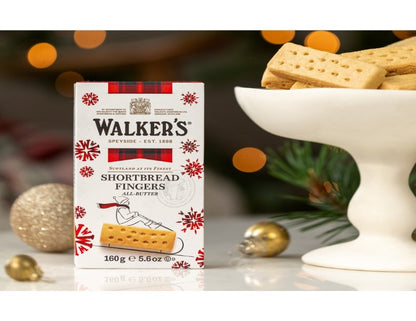 Walker's Shortbread Fingers 160g - 3 Pack