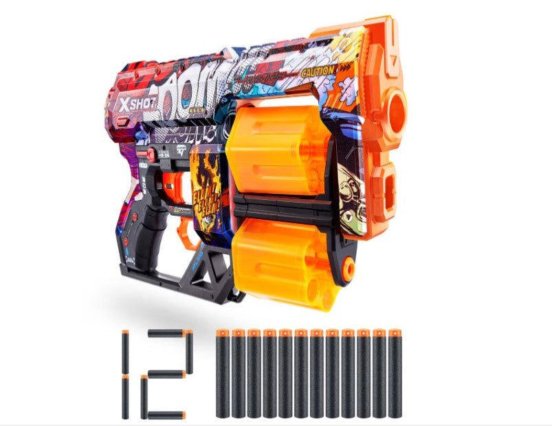 Zuru X-Shot Skins Dread Dart Blaster - Boom