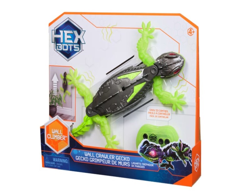 Hex Bots Wall Crawler Gecko Toy