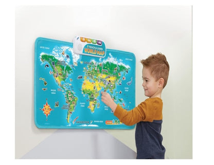 LeapFrog Touch & Learn World Map - Interactive Map, World Map