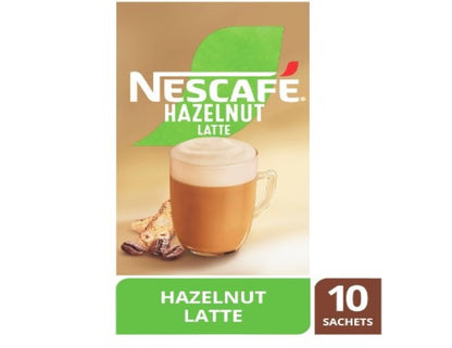 NESCAFÉ Hazelnut Latte Coffee Sachets - 4 Pack