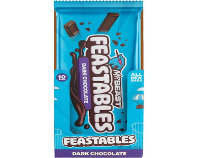 Mr Beast Feastables Dark Chocolate Bar 60g - 3 Pack