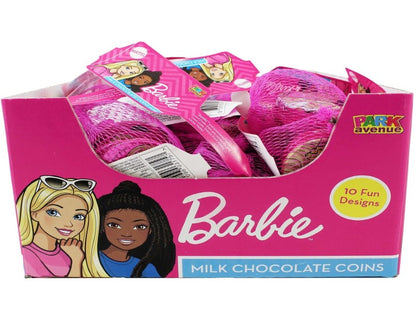 Barbie Milk Chocolate Coins 43g - 3 Pack