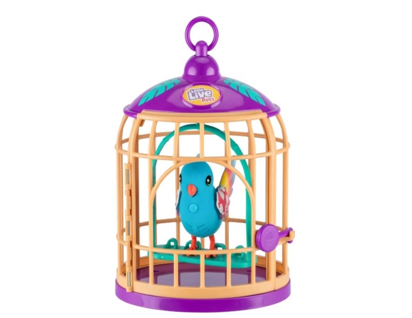 Little Live Pets Lil' Bird & Cage - Jungle Series Pango